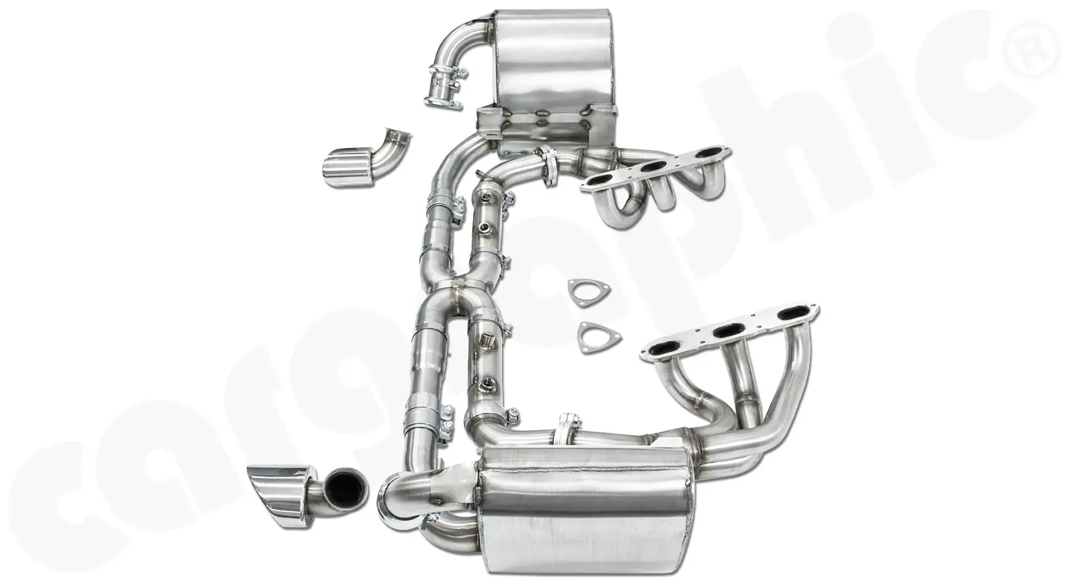 CARGRAPHIC Sportabgasanlage für Porsche 996 3.4l günstig