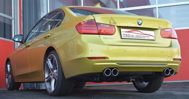 Friedrich Motorsport Duplex-Sportauspuff 76mm Edelstahl Foto