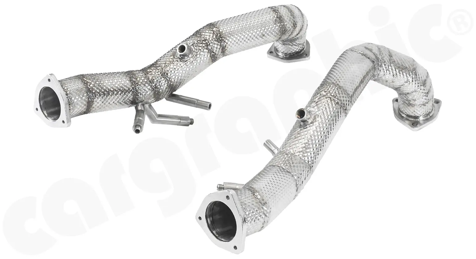 CARGRAPHIC OPF Ersatzrohre für Porsche 718 4,0L 