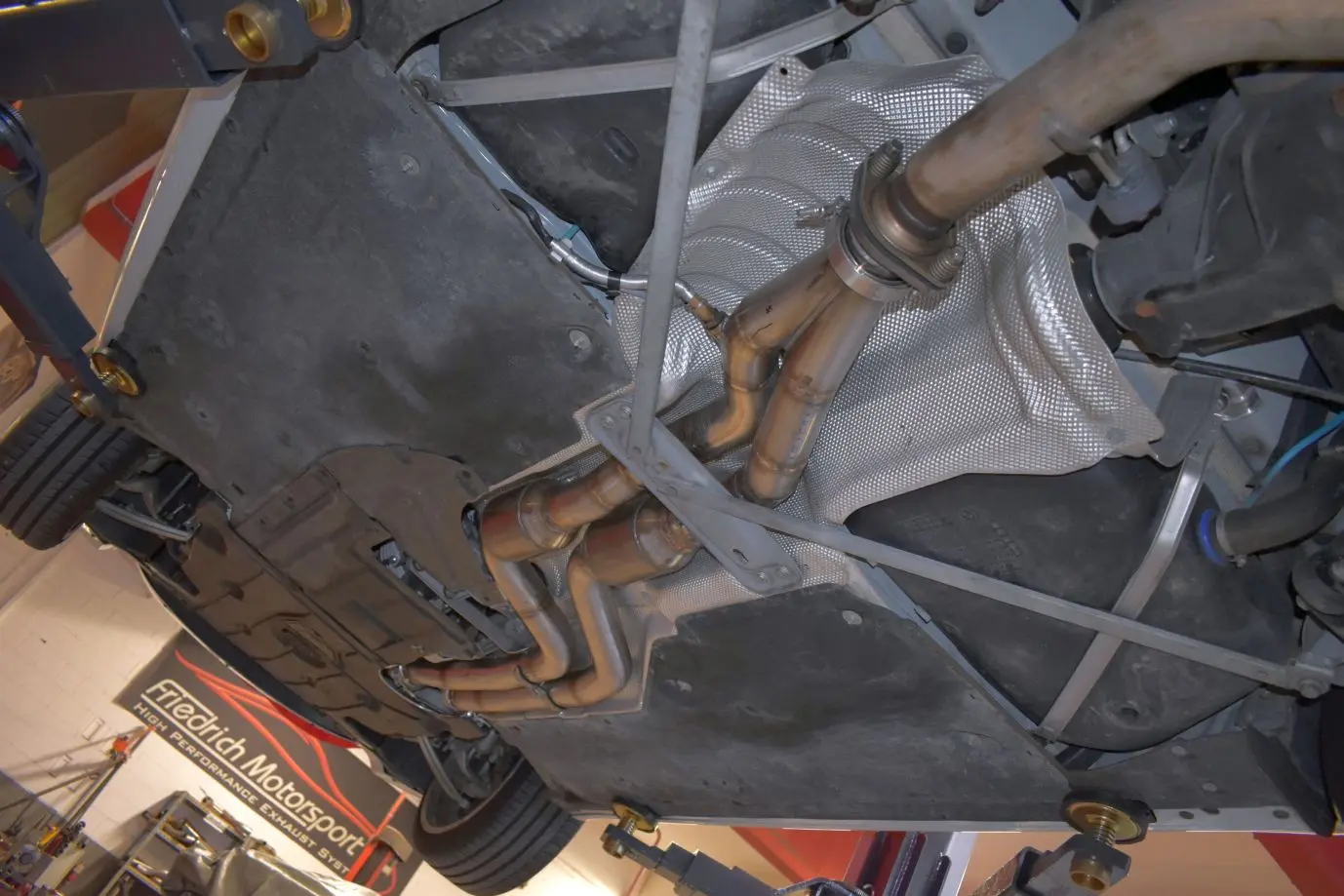 Friedrich Motorsport Downpipe 2x70mm mit Sportkat 