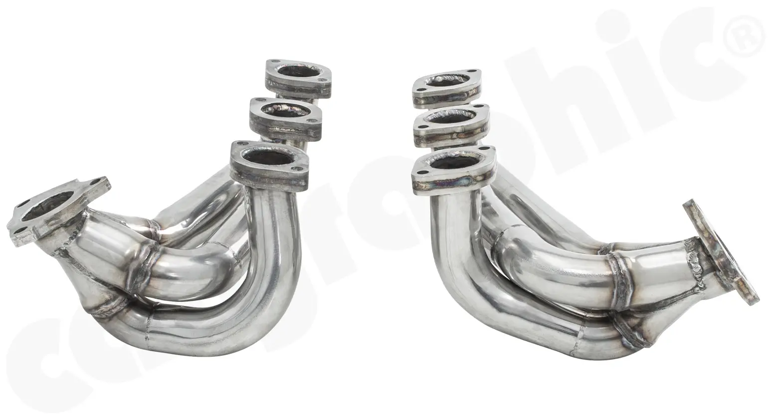 CARGRAPHIC Racing Fächerkrümmer für Porsche 993 Turbo