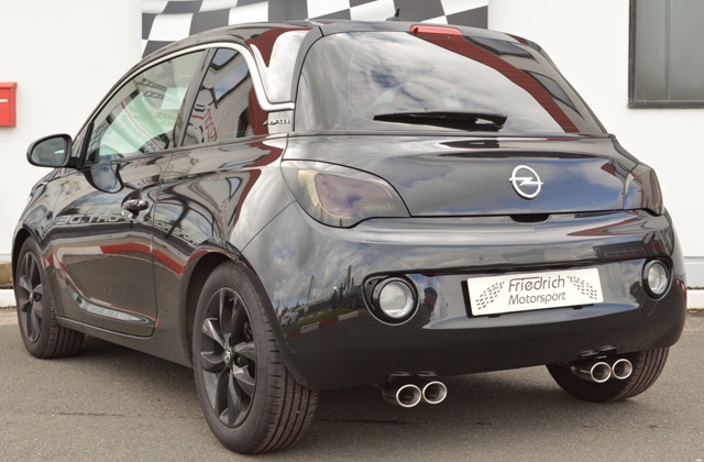 Friedrich Motorsport Duplex Sportendschalldämpfer Opel Bild