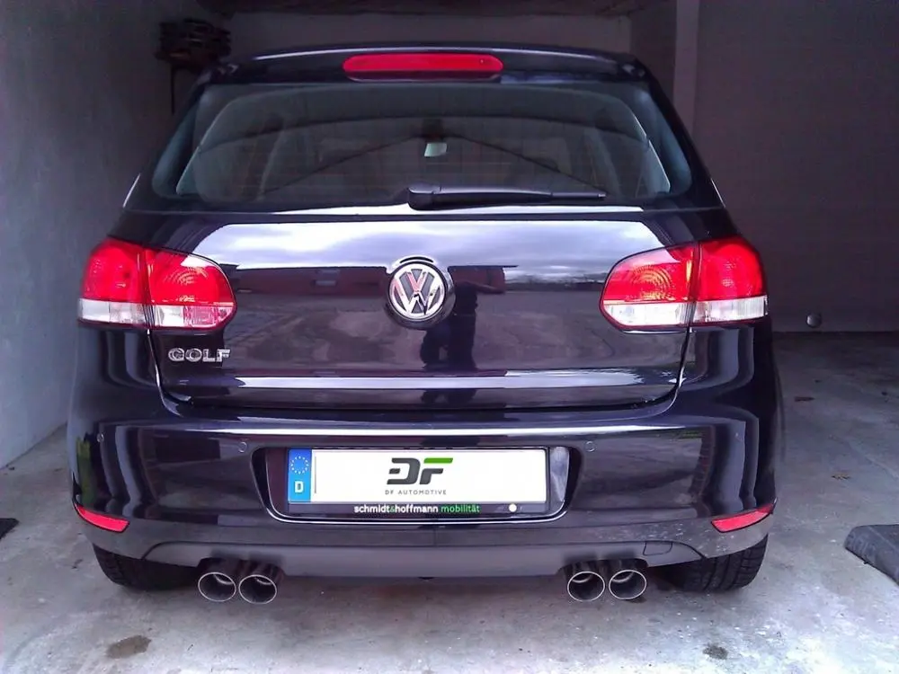 Bastuck Sportauspuff VW Golf 6 2x76mm gerade Foto