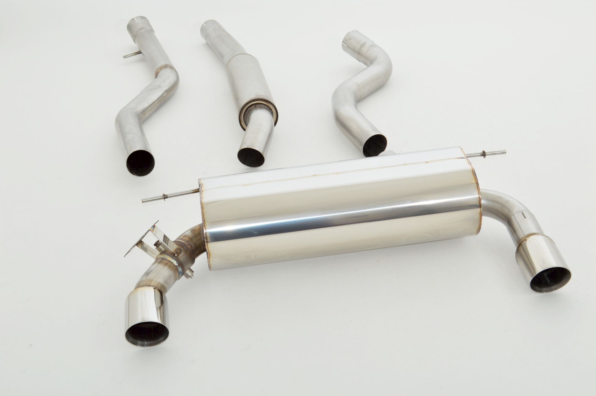 Friedrich Motorsport Duplex 76mm Edelstahl für BMW