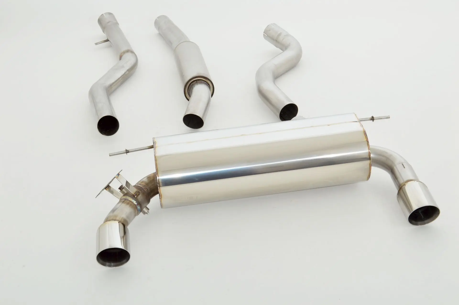 Friedrich Motorsport 76mm Duplex-Anlage Edelstahl 335i/340i/435i/440i-Heck