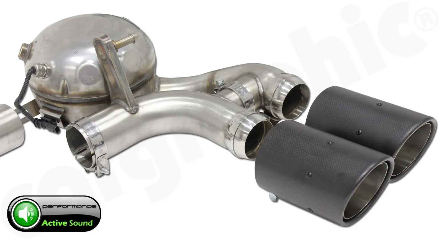 CARGRAPHIC Active Sound System für Porsche Cayenne Foto