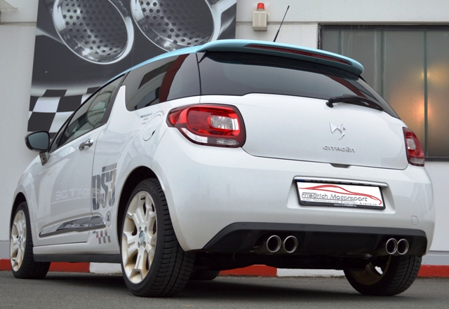 Friedrich Motorsport Duplex-Anlage Citroen DS3