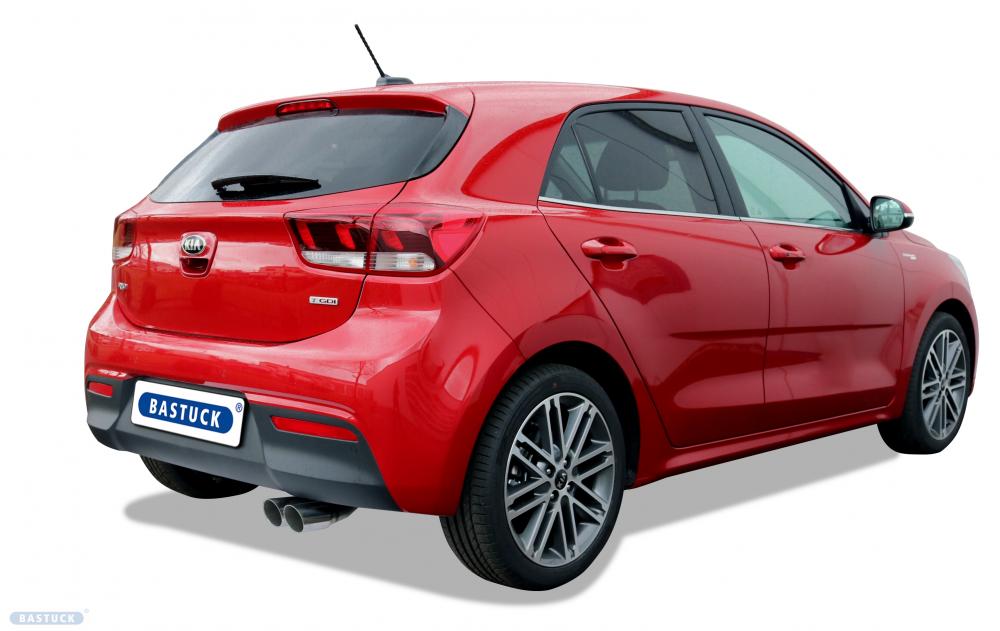 Bastuck Sportauspuff Kia Rio IV YB 2x76mm Foto