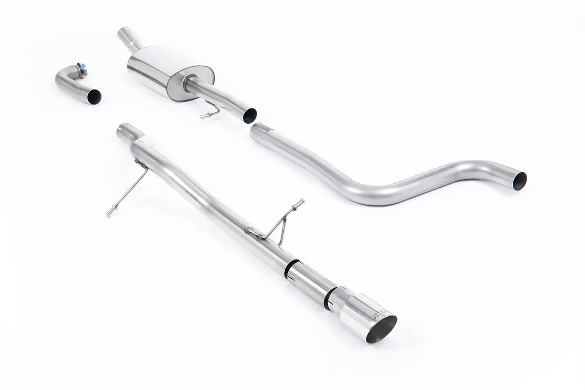 Milltek Komplettanlage (non-resonated) für Ford Fiesta MK8 1.0T EcoBoost ST-Line ohne OPF