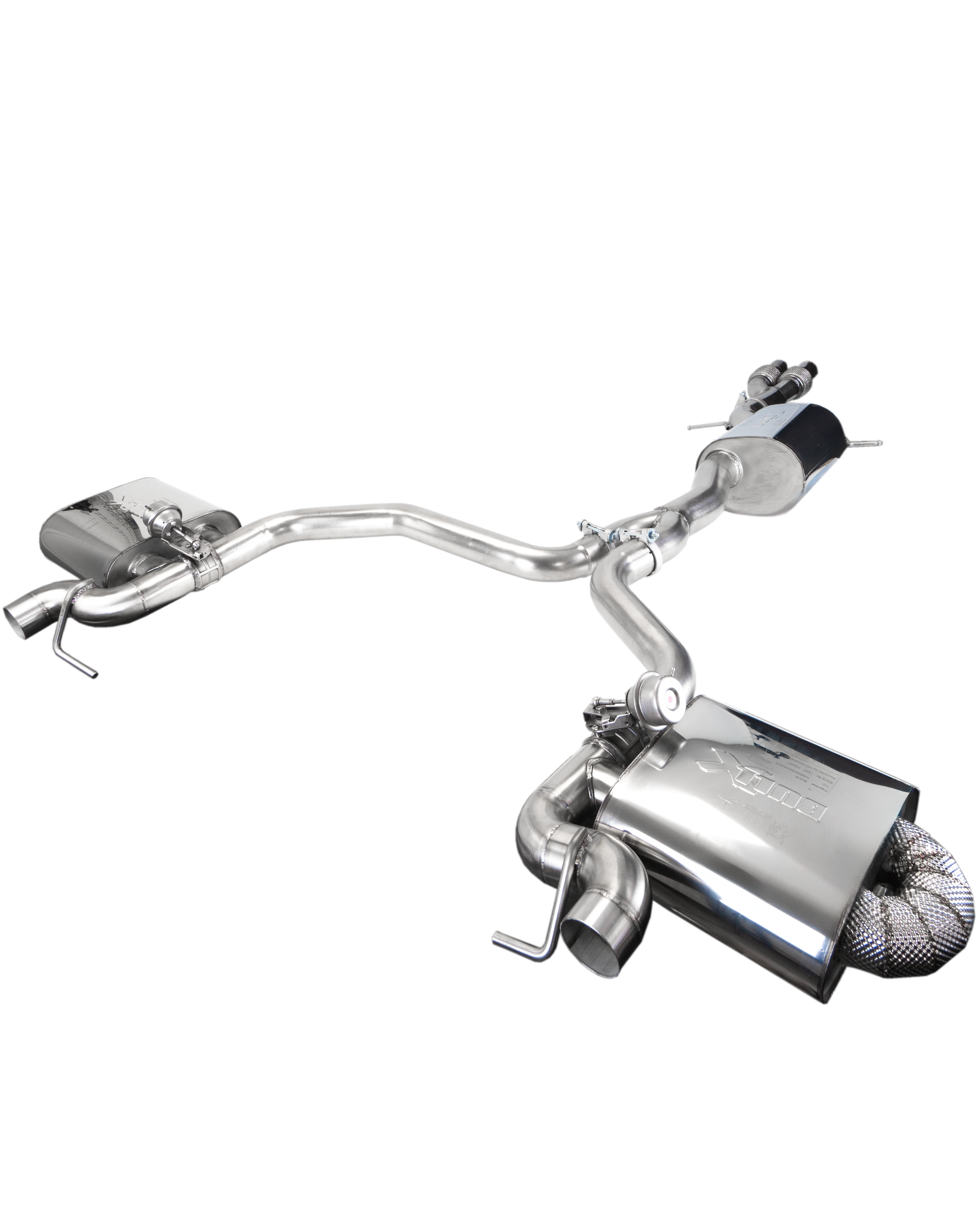 EGO-X/ Bull-X Valved Abgasanlage 3" Audi A6/A7 C7 (mit ECE*)