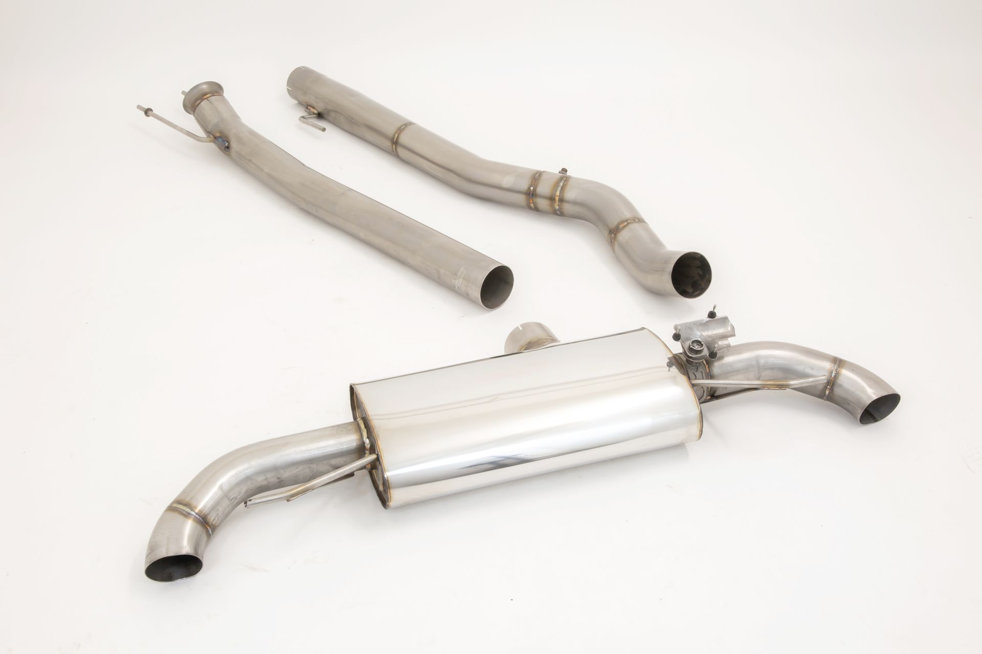 Friedrich Motorsport 90mm Duplex-Anlage Mercedes W177 A-Klasse Friedrich Motorsport Duplex 90mm Mercedes W177 Foto