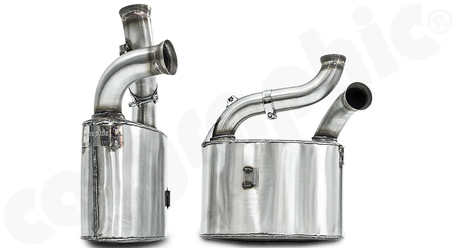 CARGRAPHIC Endschalldämpfer Porsche 993 Turbo GT2 Bild