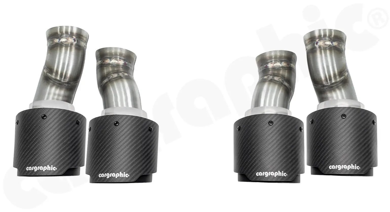 CARGRAPHIC Doppelendrohrsatz für Porsche Panamera 970.2 Foto