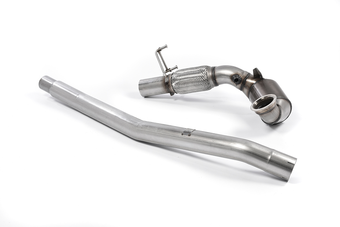 Milltek Downpipe ECE für VW Golf 7R Arteon Seat Leon 5F Audi S3