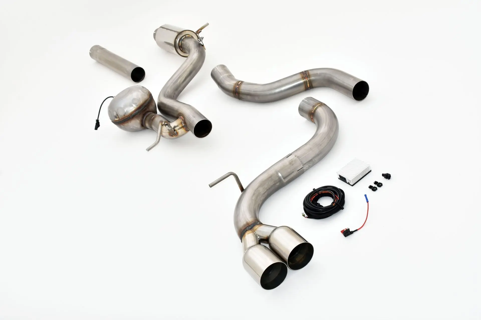 StreetBeast 76mm Single-Anlage mit Soundgenerator, Seat Leon 1P