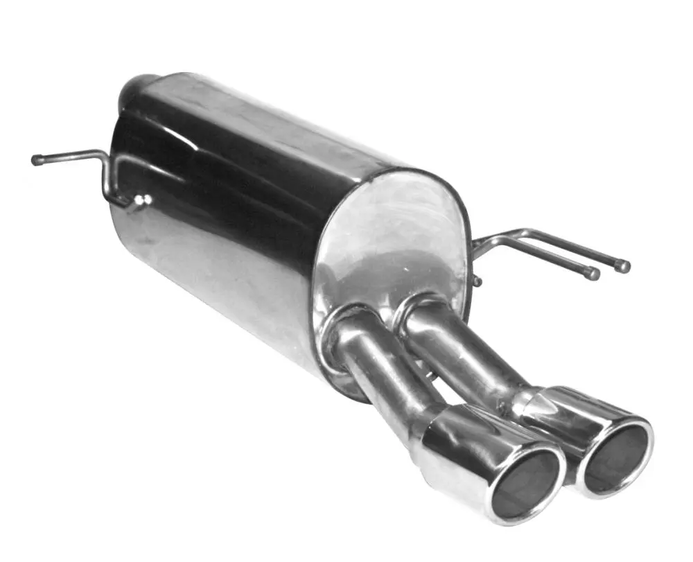 Bastuck Sportauspuff für Hyundai i20 Typ GB nicht Modell Sport 2x76mm, mit Lippe 20° schräg geschnitten 