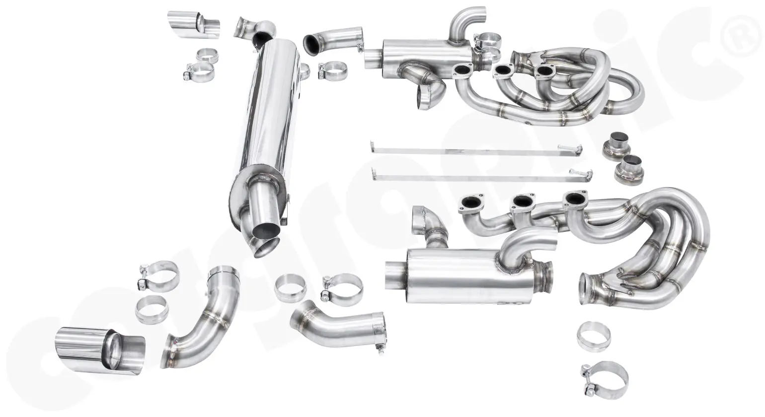 CARGRAPHIC GT Sport Abgasanlage für Porsche 964 Tuning