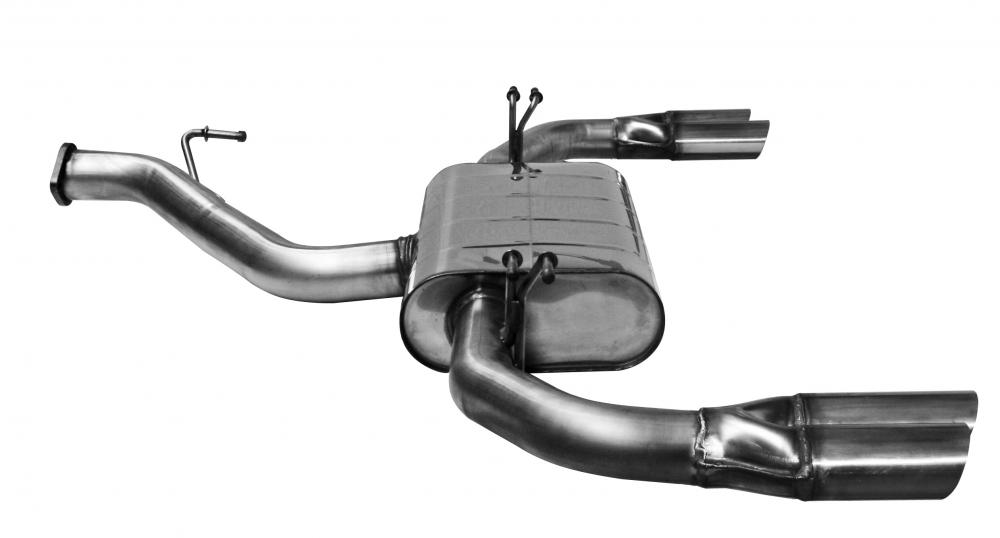 Bastuck Sportauspuff Kia Cee'd JD 2x63mm 20°