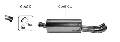 Bastuck Sportauspuff Opel Astra G Coupe 2x90mm kaufen