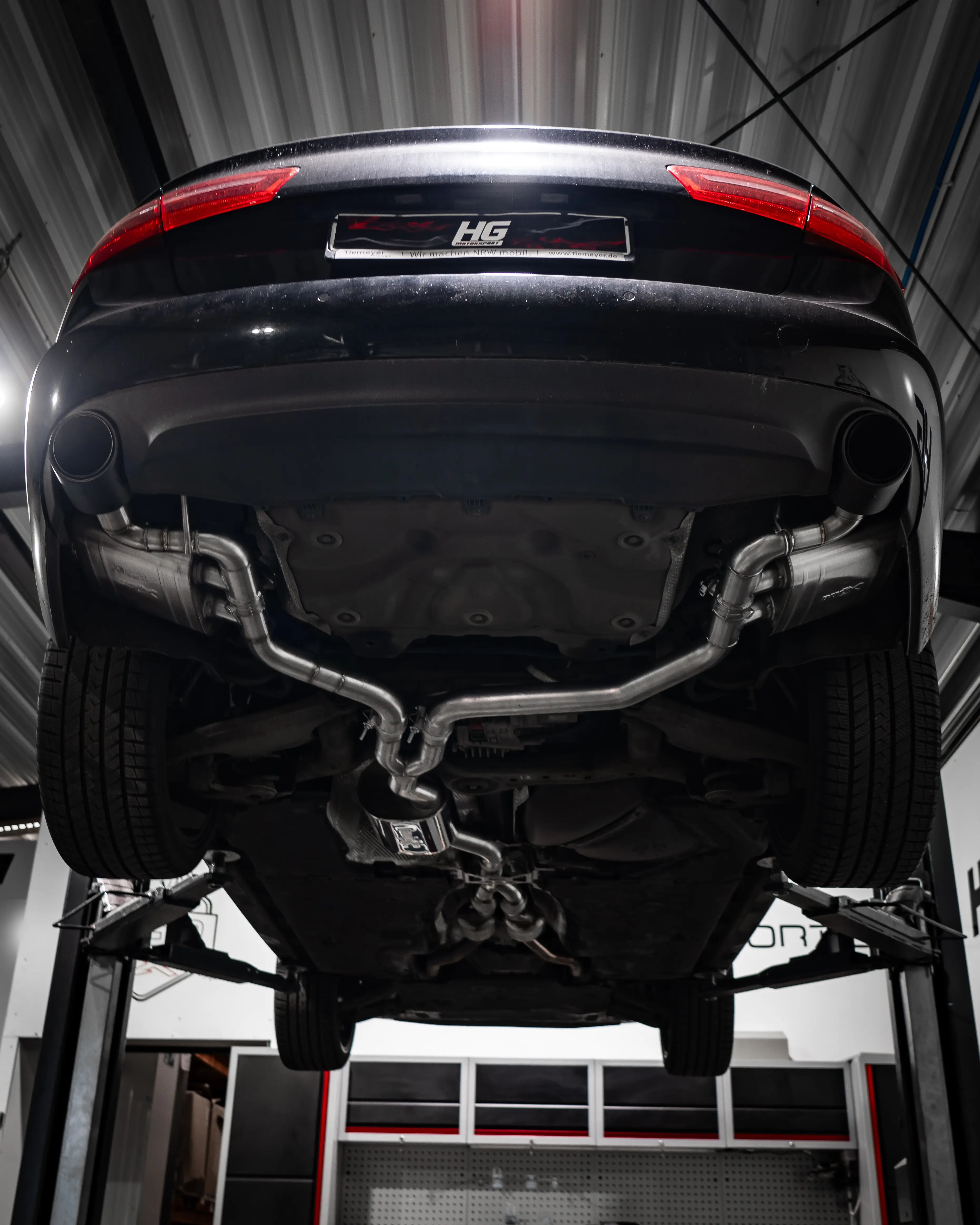 EGO-X Bull-X Abgasanlage 3 Zoll Audi A6/A7 C7 