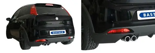 Bastuck Sportauspuff Fiat Grande Punto 2x76mm Foto