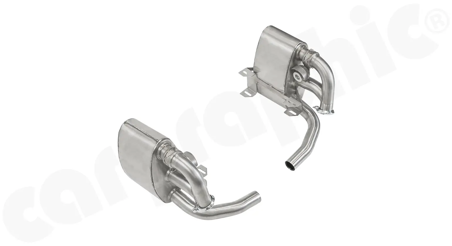 CARGRAPHIC Sportauspuff für Porsche 996 GT3 RS Foto