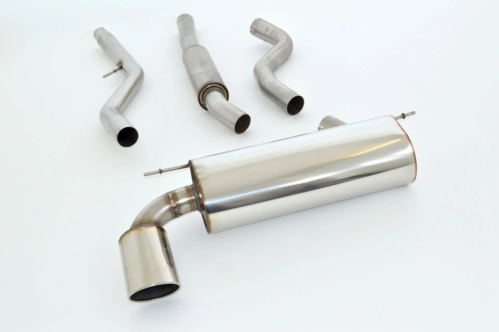 Friedrich Motorsport 76mm Anlage Edelstahl