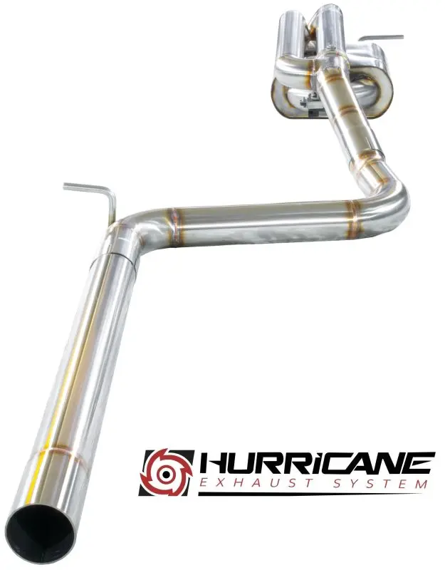 Hurricane 2,5 Zoll Abgasanlage Audi A1 40 TFSI 