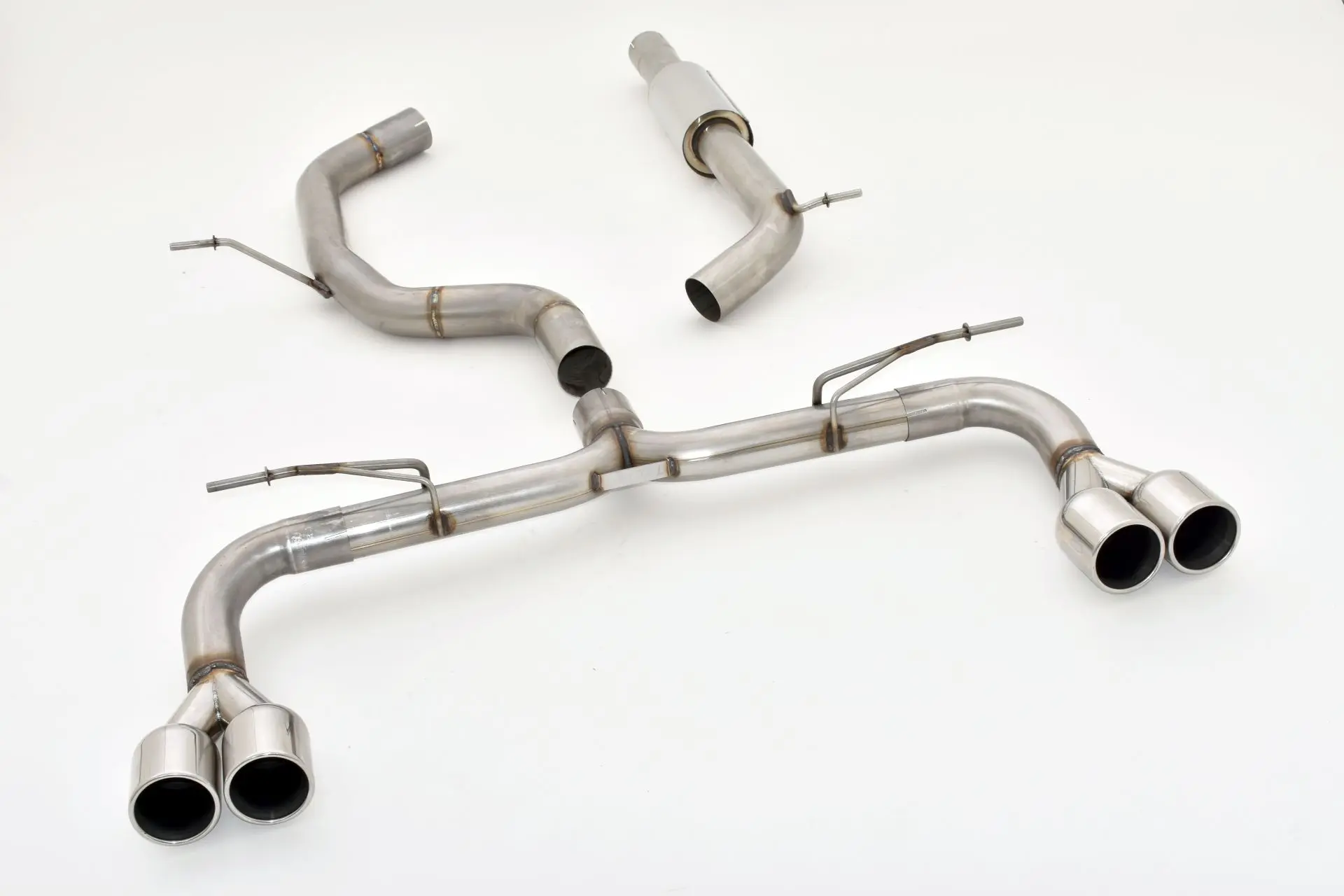 Friedrich Motorsport 76mm Duplex-Anlage Audi A3 8V Sportback Frontantrieb