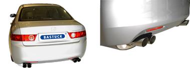 Bastuck Sportauspuff Honda Accord VII 2x76mm