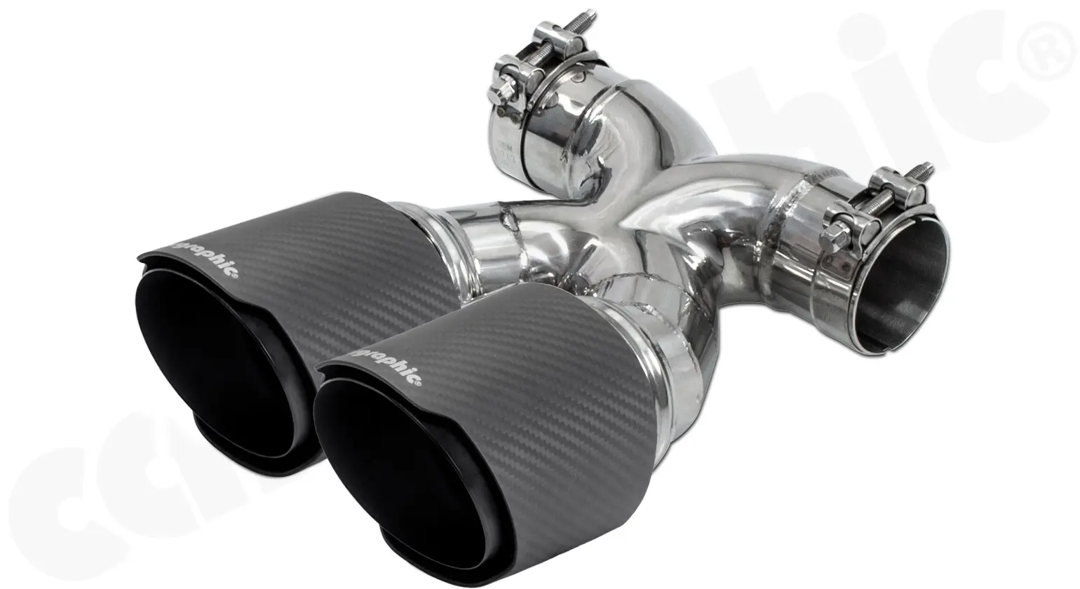 CARGRAPHIC Sport-Endrohr für Porsche 718 