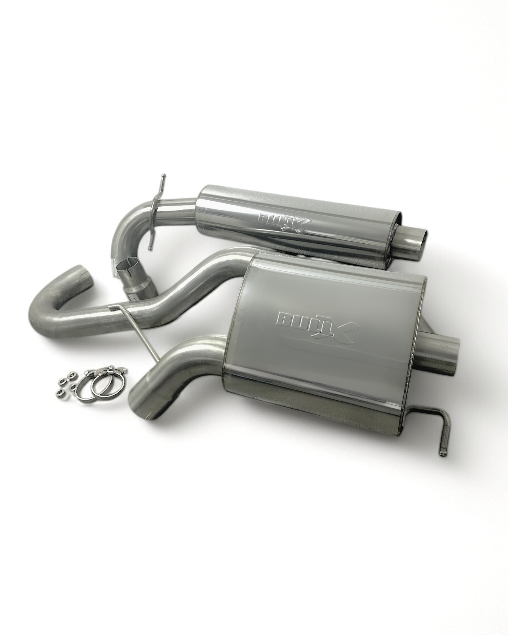 Bull X Abgasanlage 3" Skoda Octavia 1Z, VW Jetta Mk5/6 (mit ECE*) Bull X Abgasanlage 3" für Skoda Octavia und VW Jetta kaufen
