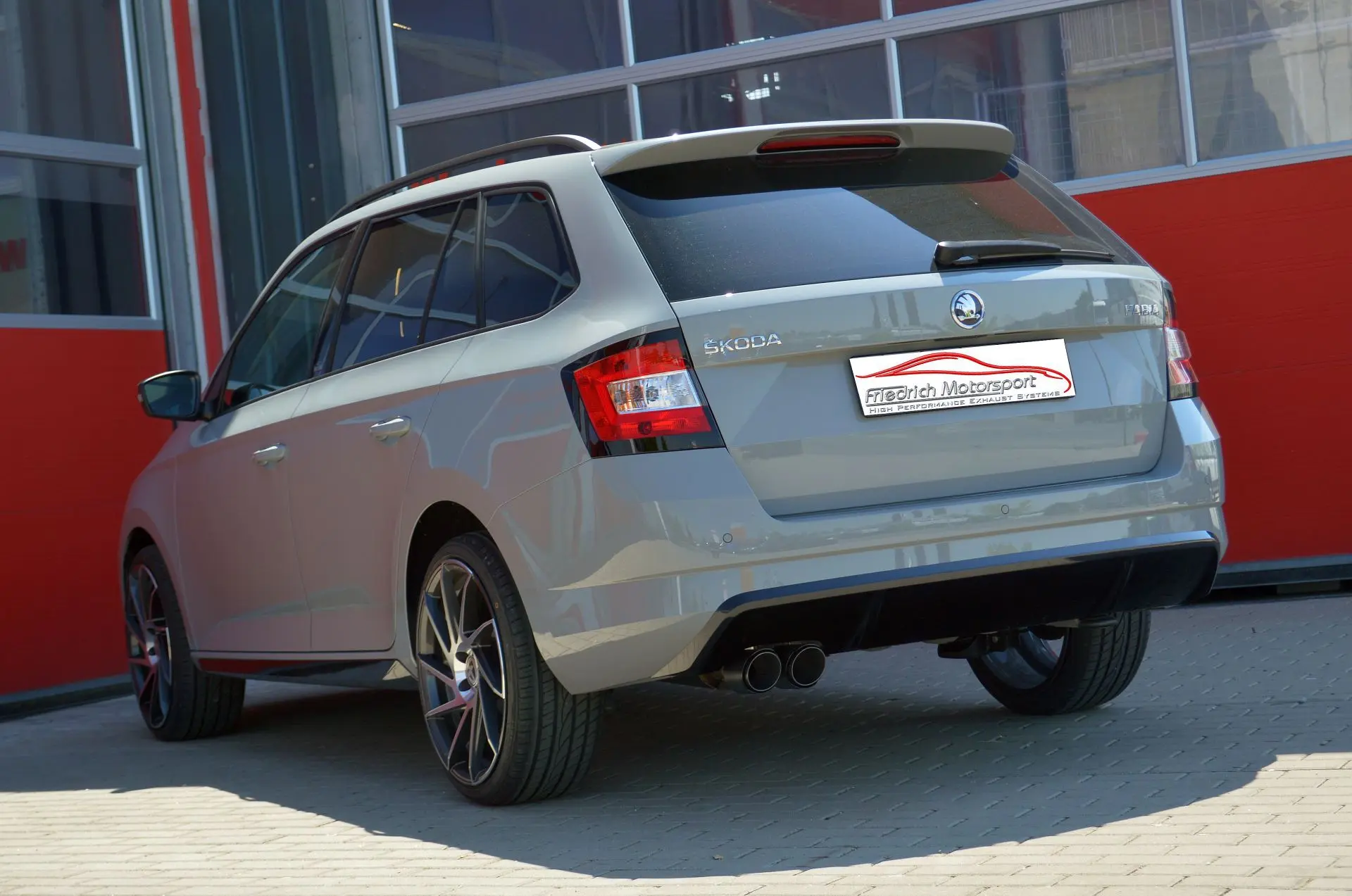 Gruppe A Auspuff Skoda Fabia III Combi Tuning kaufen