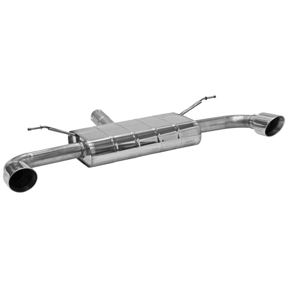 Bastuck Sportauspuff für Ford Focus IV Typ DEH (Schrägheck) 2x 1x100mm, 30° schräg geschnitten Race-Look Bastuck Sportauspuff Ford Focus IV DEH Race-Look kaufen