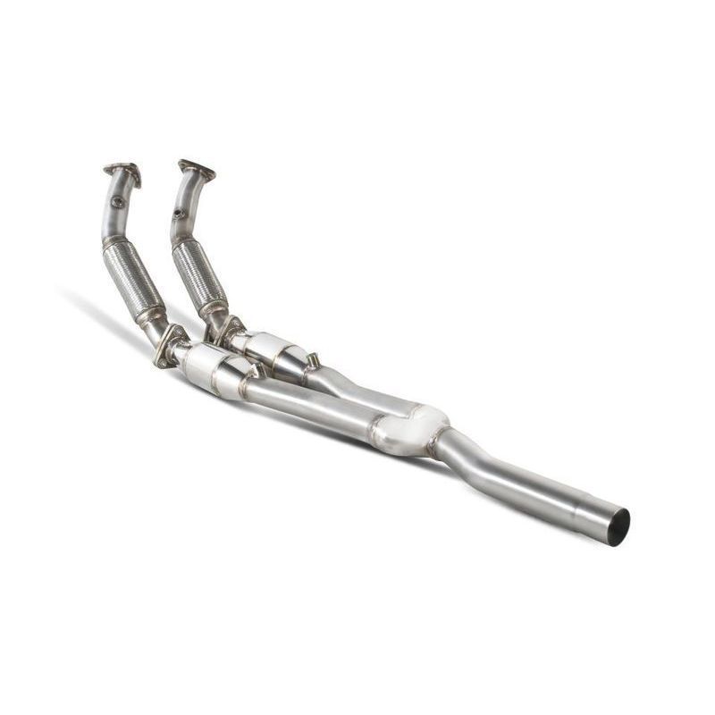 Zinram 3,2L VR6 63,5mm Downpipes mit 100 cpsi Katalysatoren