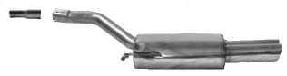 Bastuck Sportauspuff Skoda Octavia II 2x76mm