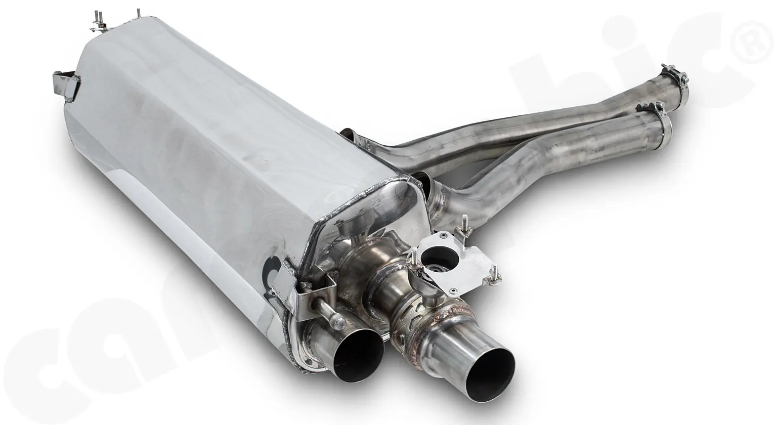 CARGRAPHIC Sport Endschalldämpfer für Porsche Cayenne