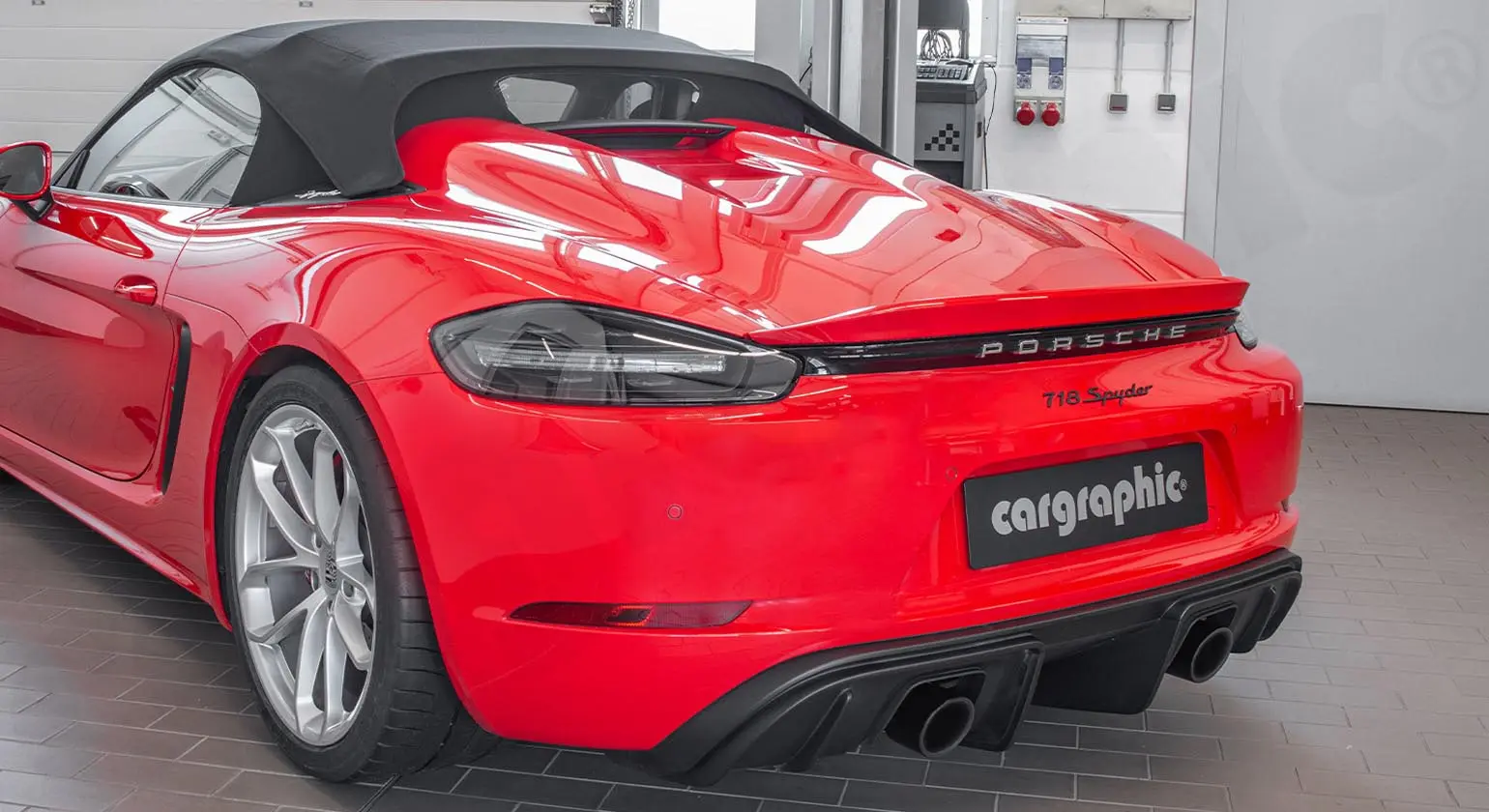 CARGRAPHIC Sport Endrohre für Porsche 718 günstig