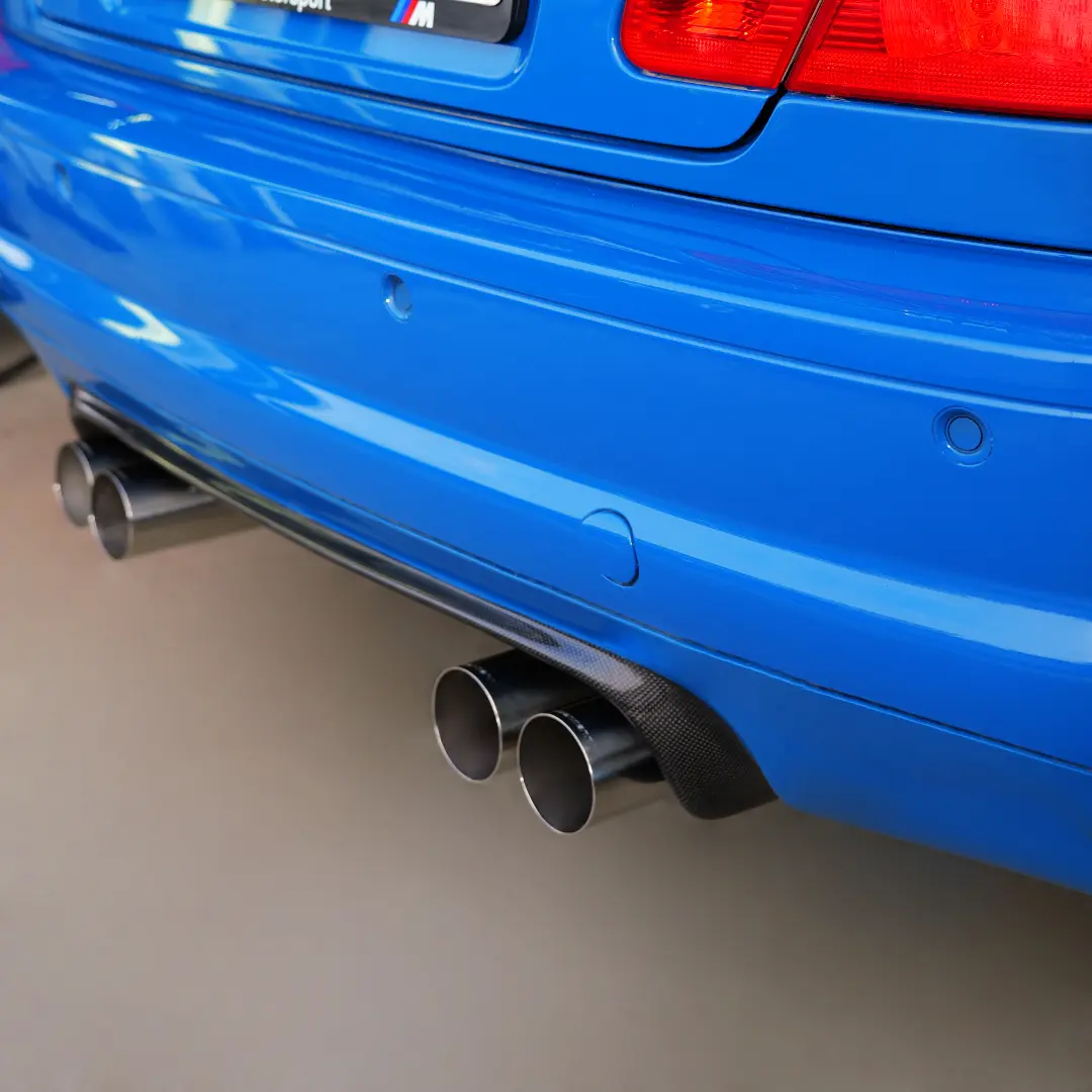 Eisenmann Endschalldämpfer BMW E46 M3 EG-Genehmigung