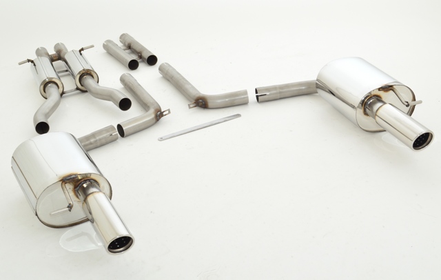 Friedrich Motorsport Gr.A Duplexanlage Audi A6 4F Quattro und Allroad  Friedrich Motorsport Gr.A Duplexanlage Audi A6 4F