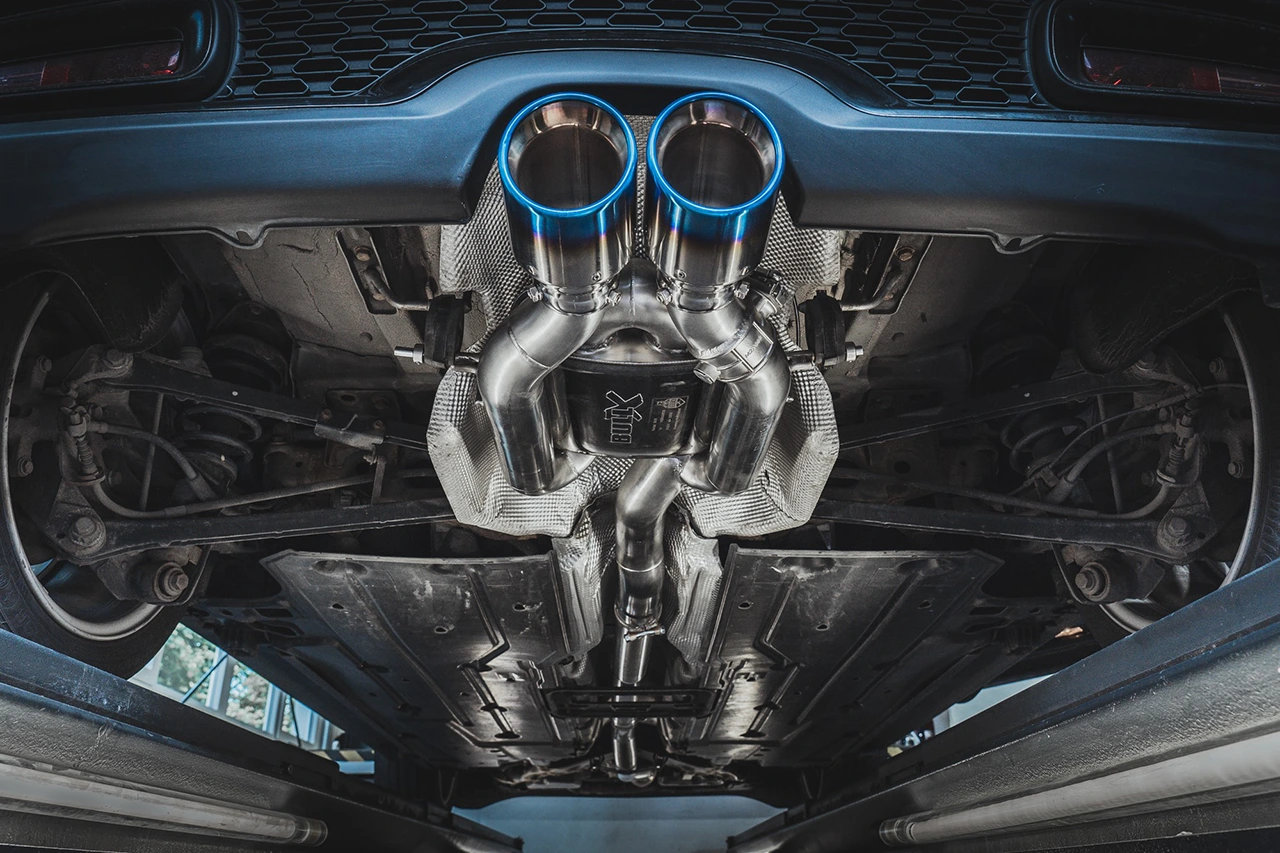 EGO-X Abgasanlage 2,75_ für Mini Cooper S JCW Foto