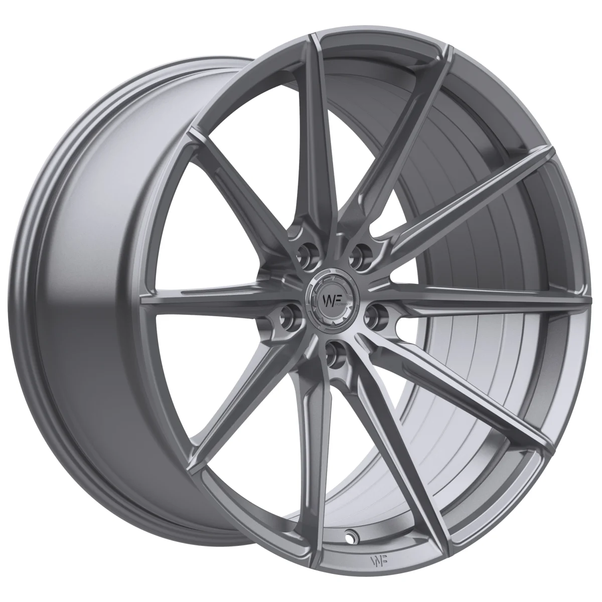 2x WF CF.3-FF | 20x9.5 ET16 5/120 | Gloss Steel | 2x  WF CF.3-FF | 20x11 ET32 5/120 | Gloss Steel | Restzahlung 2/2