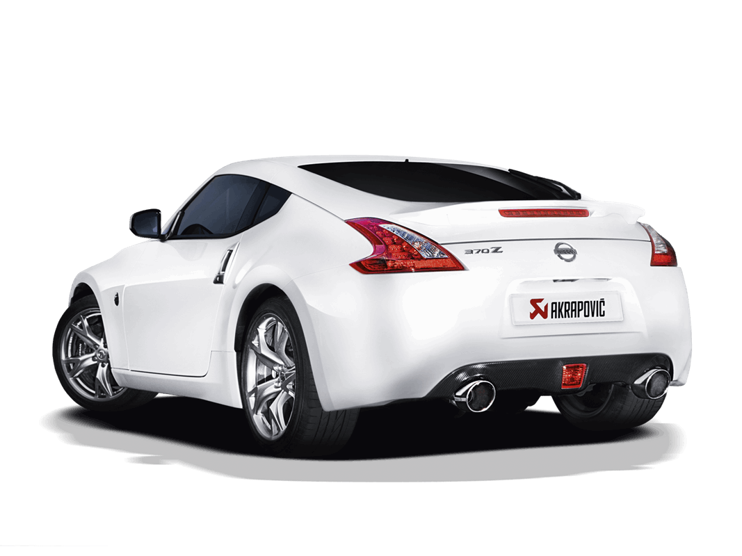 Akrapovic Slip-On Line Edelstahl für Nissan 370Z Foto