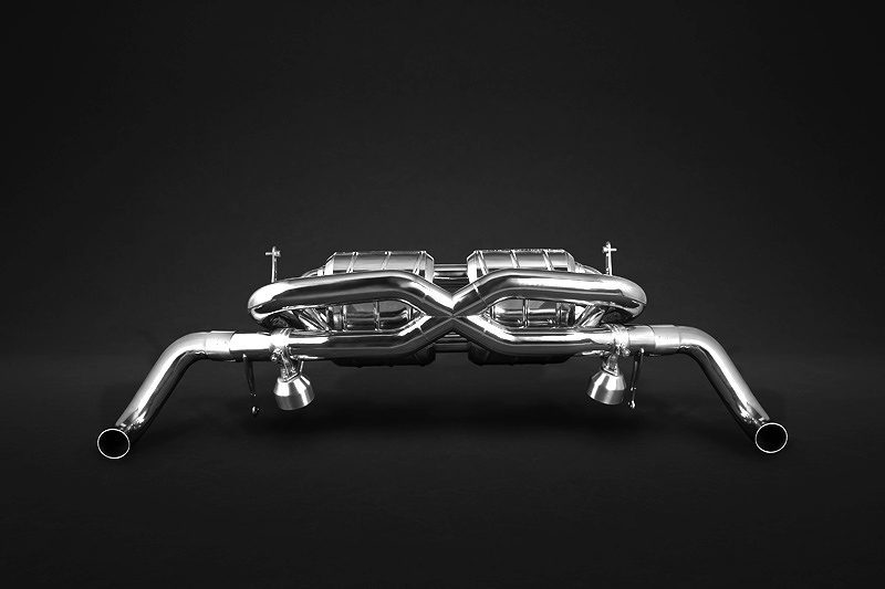 Capristo Endschalldämpfer Audi R8 V8 Facelift 