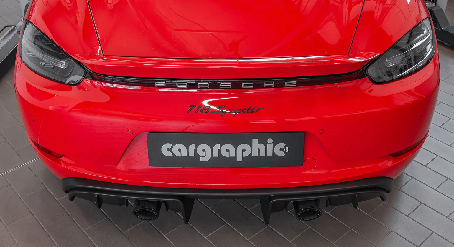 CARGRAPHIC Sport Endrohre für Porsche 718 wo kaufen
