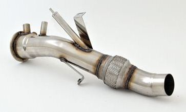 Friedrich Motorsport 76mm DPF-Ersatzrohr Edelstahl kaufen