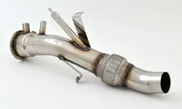 Friedrich Motorsport 76mm Diesel-Partikelfilter-Ersatzrohr Edelstahl