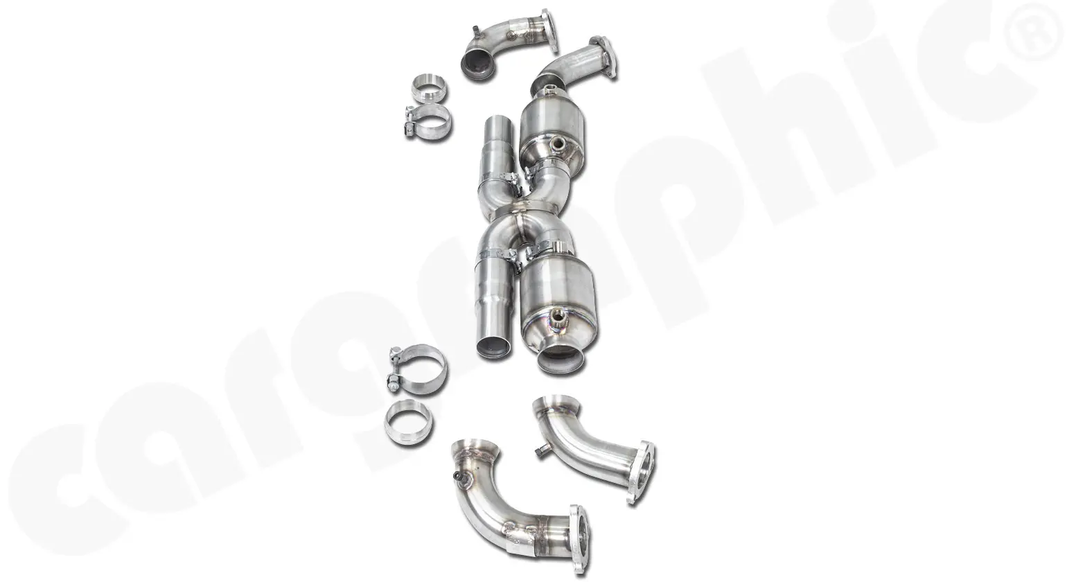 CARGRAPHIC Sportkats X-Pipe für Porsche 996 CarreraBild