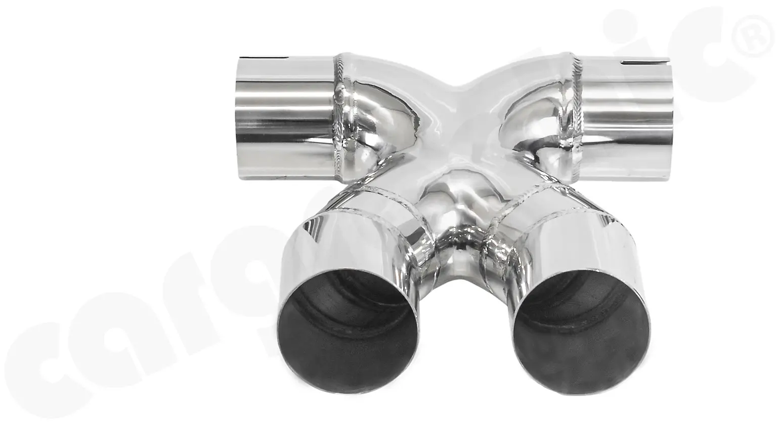 CARGRAPHIC Sport Doppel-Endrohr X für Porsche 987 981 