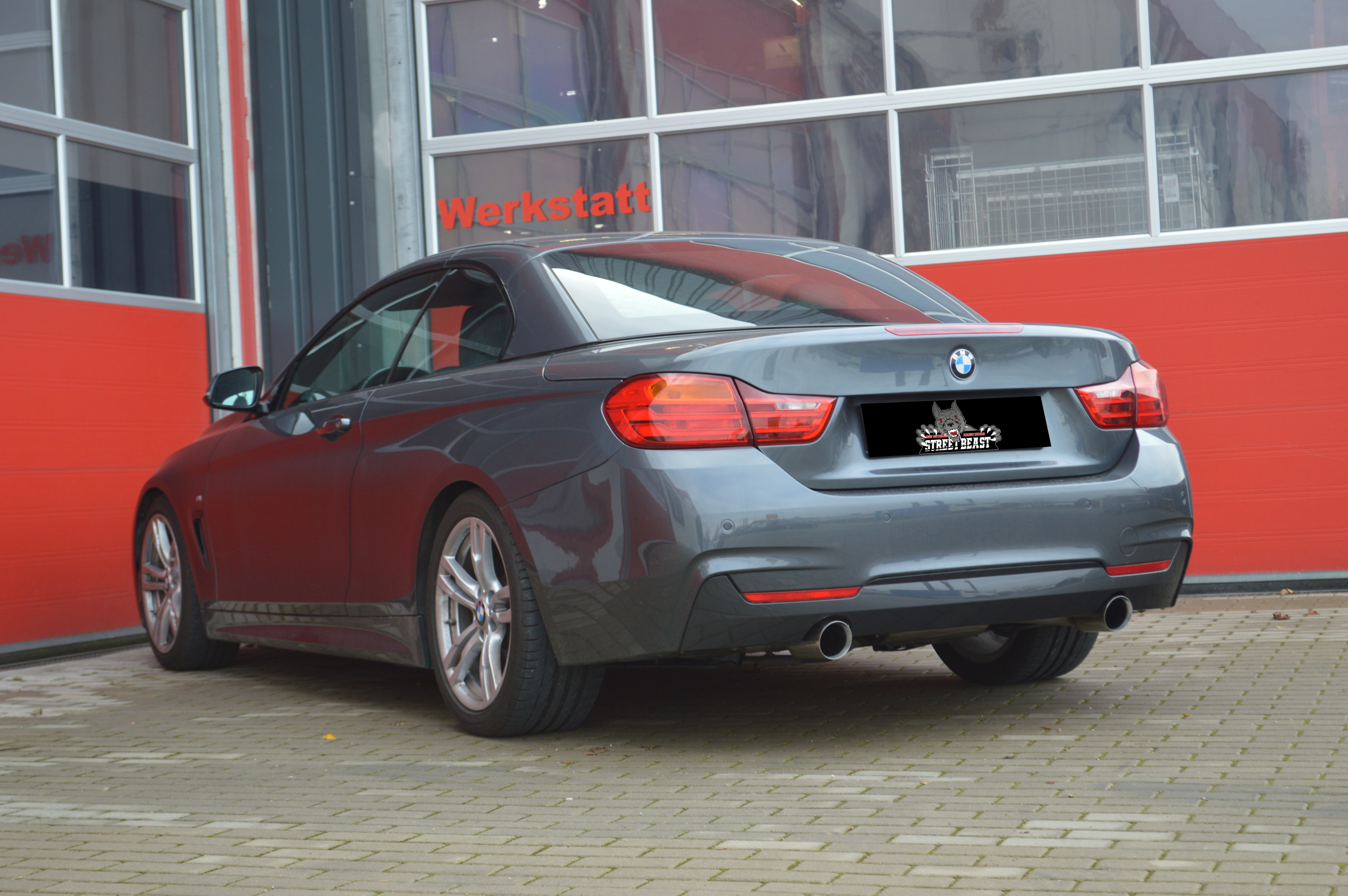 StreetBeast 76mm Duplex-Endschalldämpfer Top Sound günstig